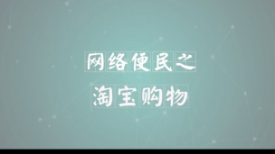 网络便民之淘宝购物