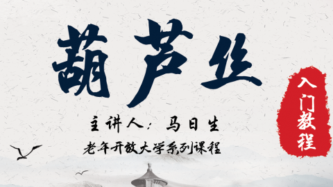 轻松学吹葫芦丝