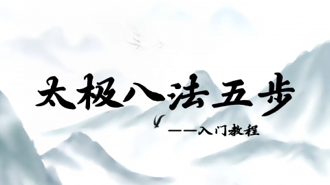太极八法五步入门教程